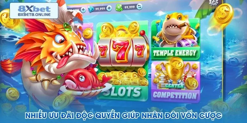 Nhiều ưu đãi độc quyền giúp nhân đôi vốn cược